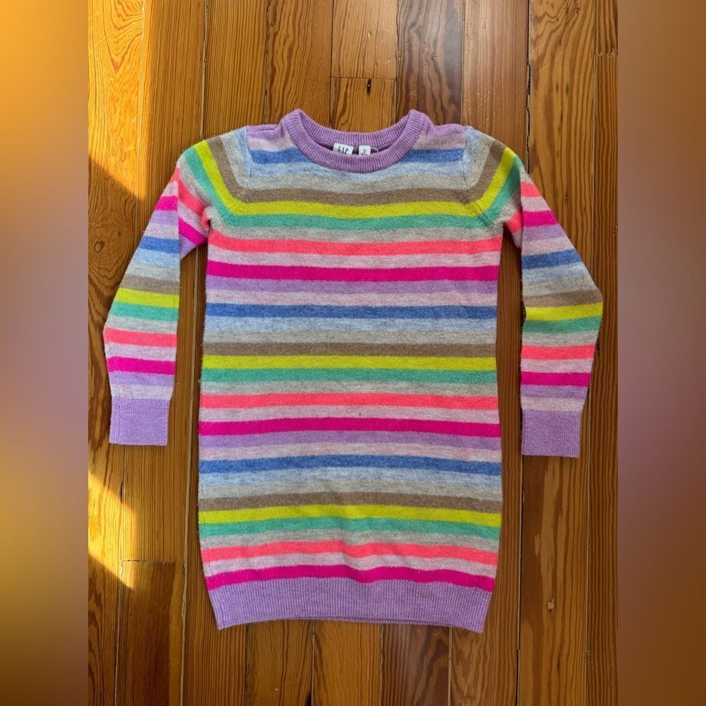 GAP Striped Sweater Dress